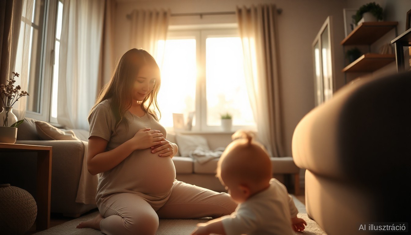 Kafi Rea Milla második babát vár – Jonatán egyéves lesz