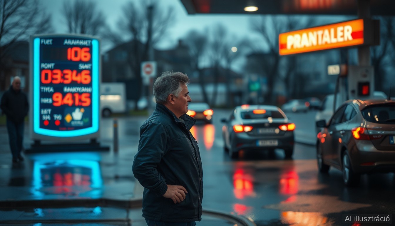 17 forintot esett a gázolaj ára – a védett árak maradnak