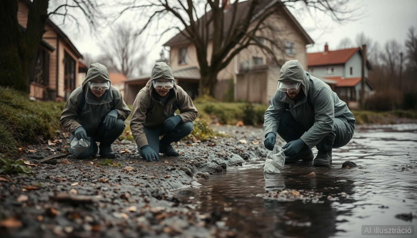 Harmincszoros határérték-túllépés: Greenpeace mérte a szennyezést Mészáros Lőrinc cége mellett