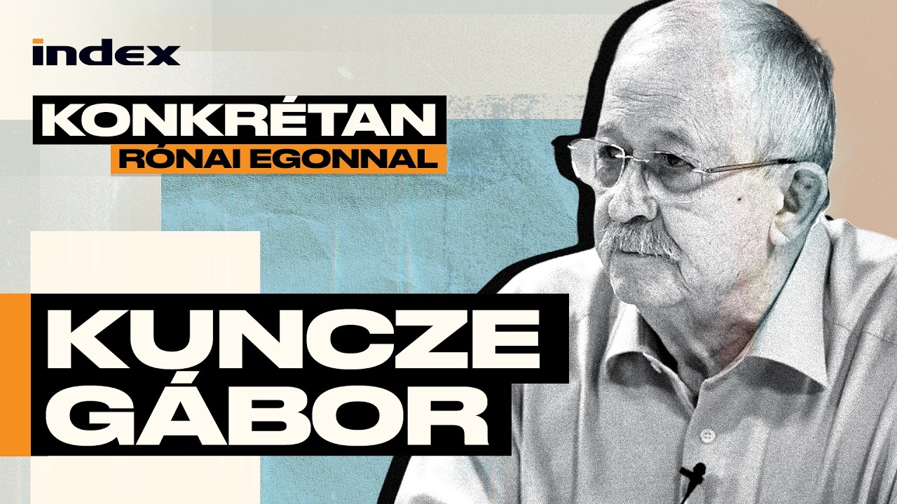 Kuncze Gábor: Orbán Viktor gyáva, ezért nem mer bemenni a parlamentbe