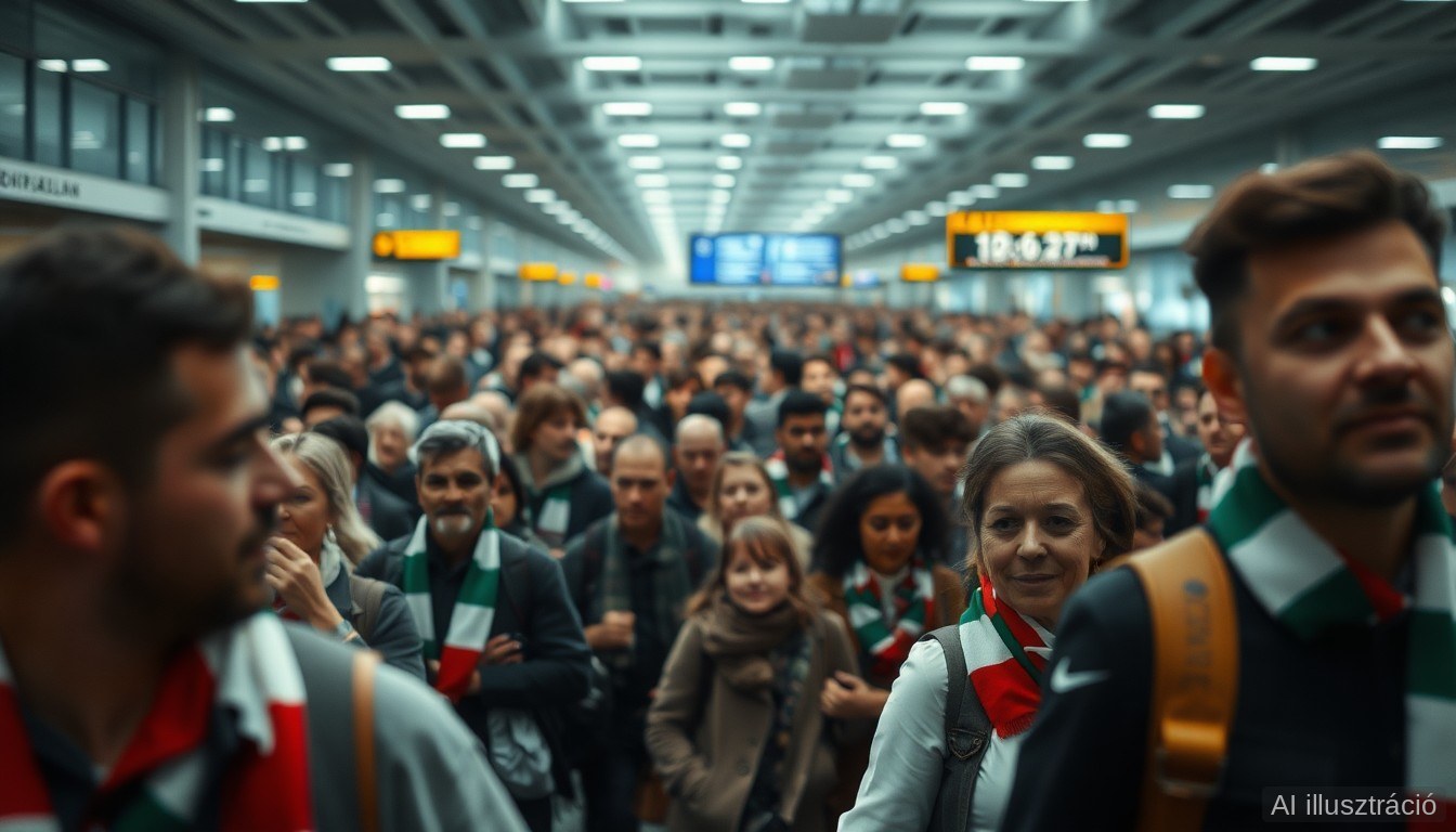 BL-döntő: Budapest története legnagyobb utasrohamára készül a reptér és a BKK