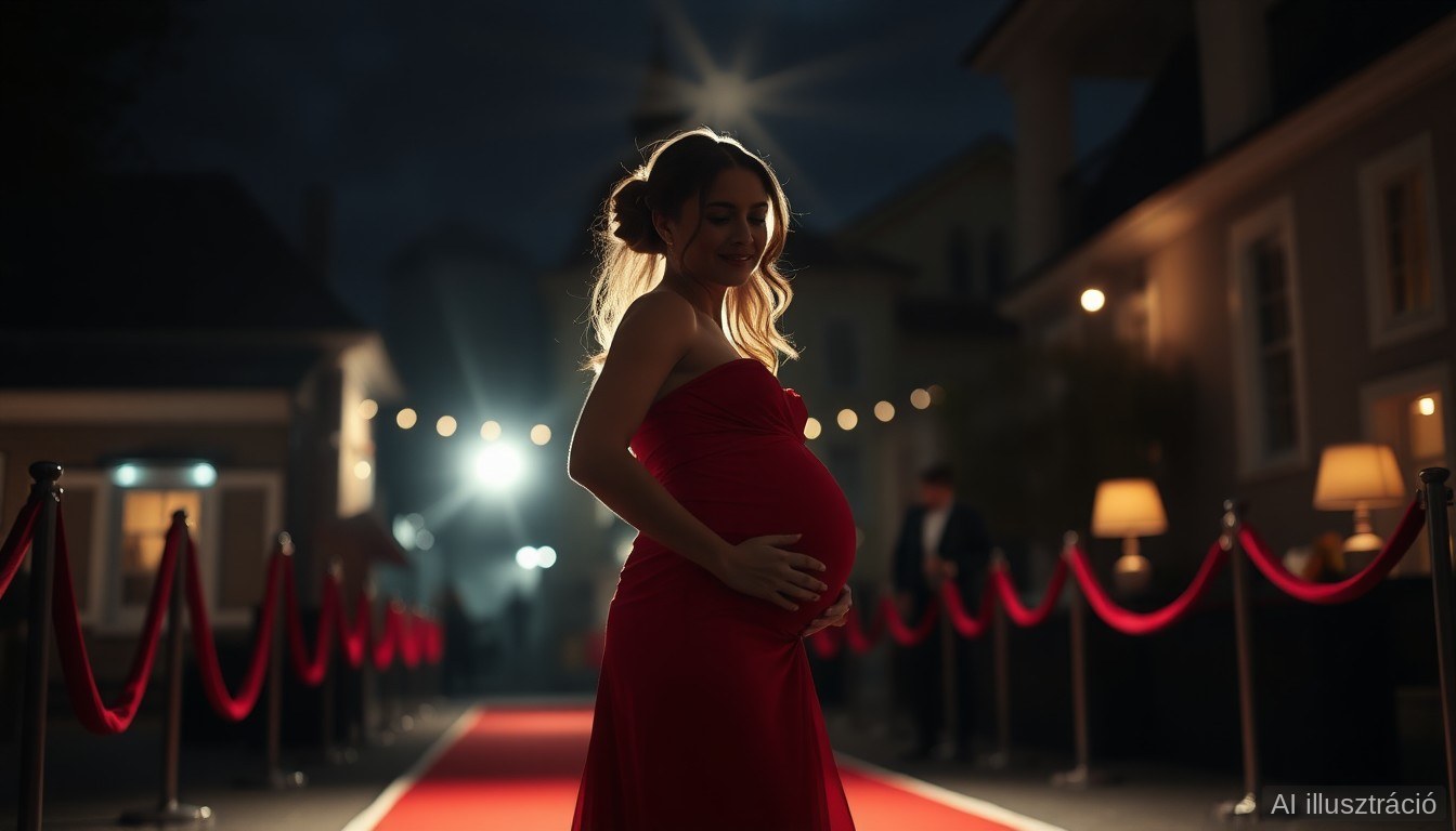 Palvin Barbara gyereket vár – a cannes-i vörös szőnyegen mutatta meg a babapocakot