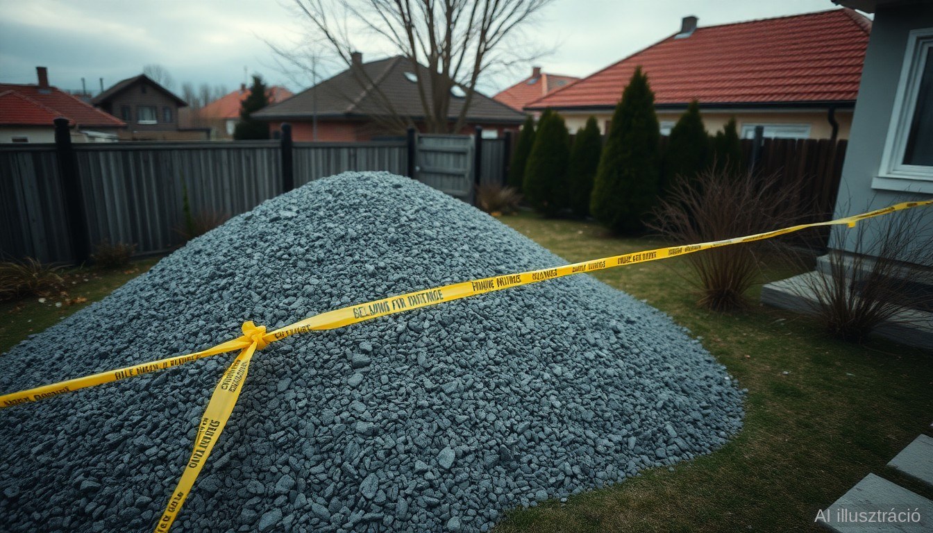 Sopronban is azbeszt: magánterületen bukkant fel a rákkeltő kőzúzalék