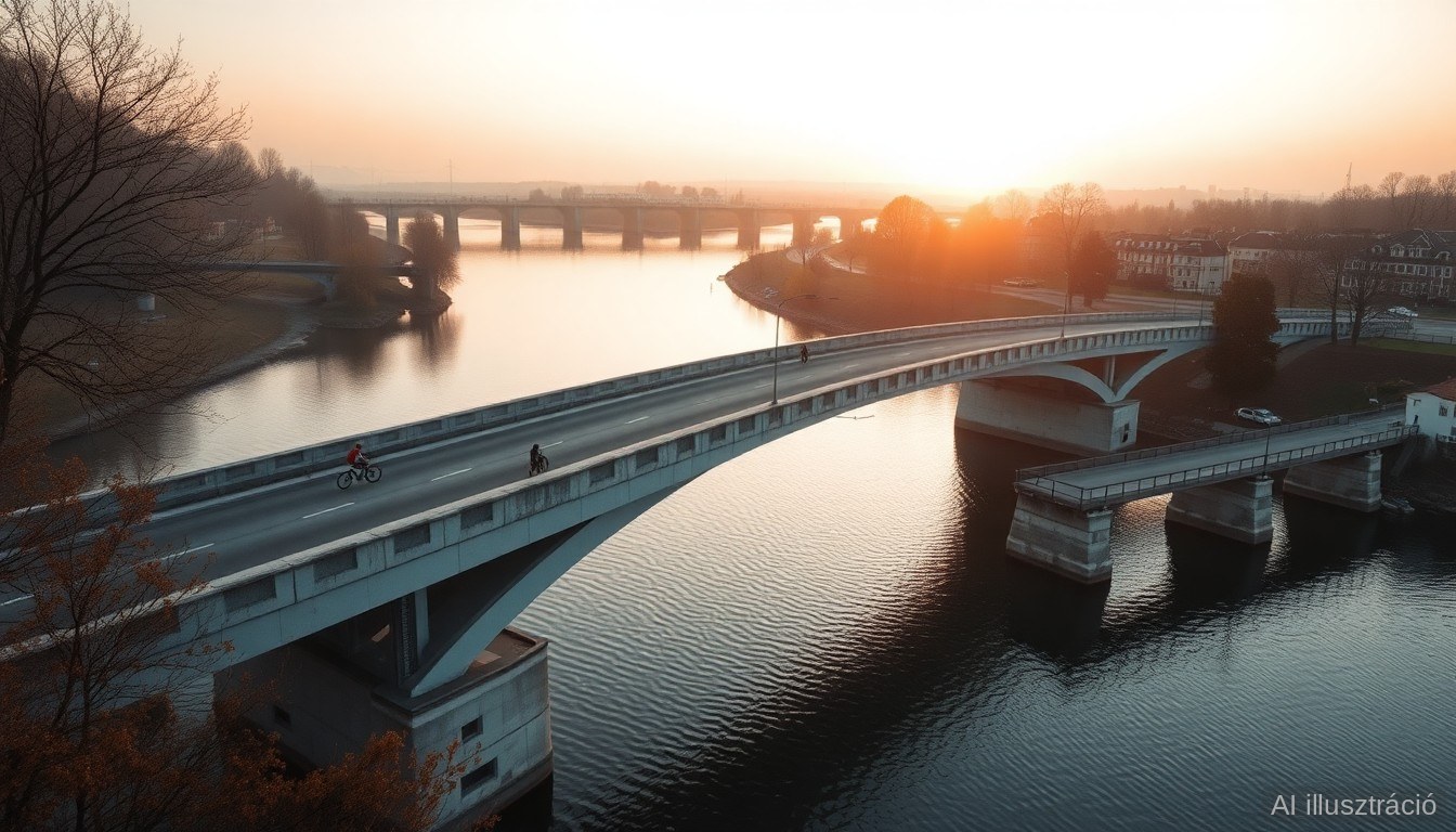 Megnyílt az M7 új hídja Velencénél – kezdődik a régi bontása